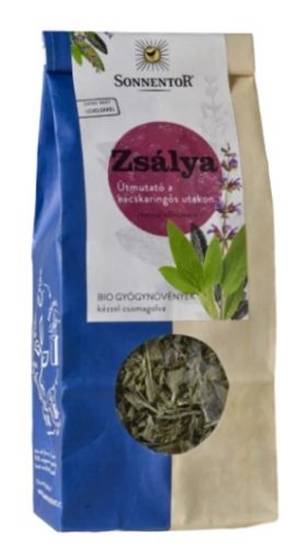 Zsálya tea, szálas, tasakos, bio, Sonnentor (50g)
