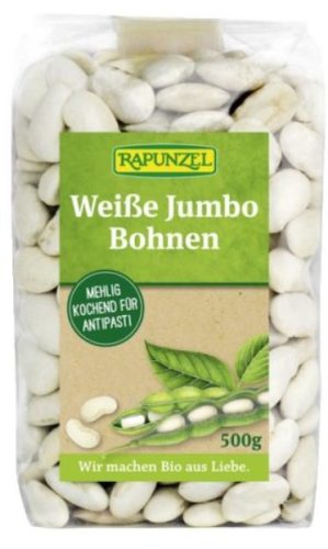 Fehér jumbo bab, bio, Rapunzel (500 g)