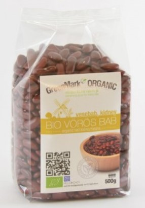 Vörös kidney bab, bio, Greenmark (500g)