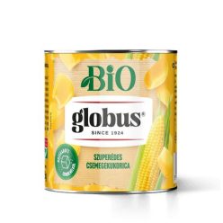 Szuperédes csemege kukorica, bio, Globus (340g)
