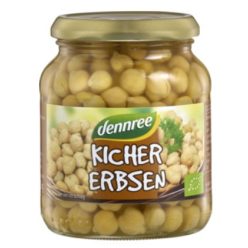 Csicseriborsó sós lében, bio, Dennree (230g)