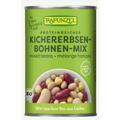 Vegyes bab sós lében, bio, Rapunzel (400g)