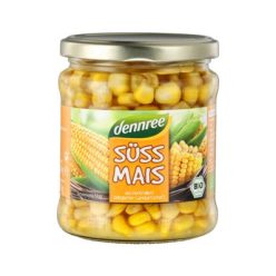 Csemege kukorica üvegben, bio, Dennree (330g)