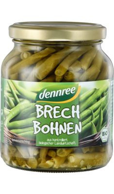 Zöldbab sós lében, bio, Dennree (340g)