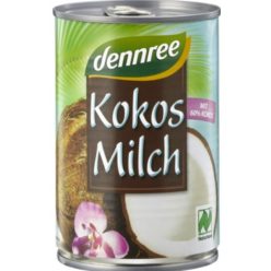 Kókusztej, bio, Dennree (400ml)
