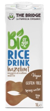 Rizs ital, mogyorós, bio, The Bridge (1000ml)