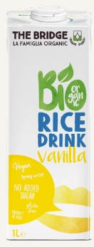 Rizs ital, vaníliás, bio, The Bridge (1000 ml)