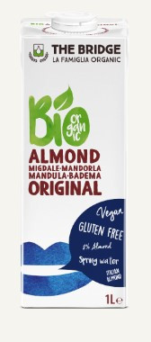 Mandula ital, pure natur, bio, The Bridge (1000ml)