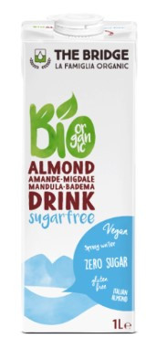 Mandula ital, cukormentes, bio, The Bridge (1000ml)