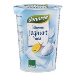 Natur joghurt 1,7%, műanyag dobozos, bio, Dennree (500 g)