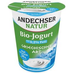 Görög joghurt, natur, bio, Andechser (400g)