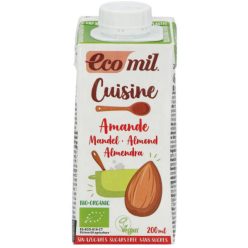 Mandula főzőtejszín, bio, Ecomil (200ml)