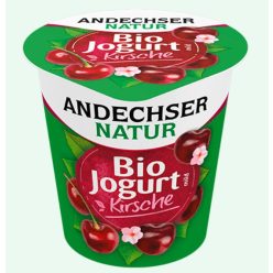   Könnyű gyümölcsjoghurt, cseresznyés, bio, Andechser (150g)