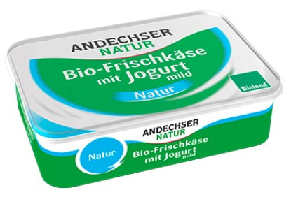 Joghurtos krémsajt, bio, Andechser (175g)