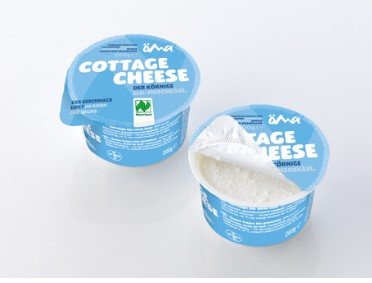 Cottage cheese (szemcsés túró), bio, Andechser (200g)