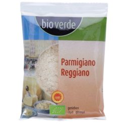   Friss parmezám sajt, finomra reszelt, eredetvédett, bio, Bio Verde (40g)