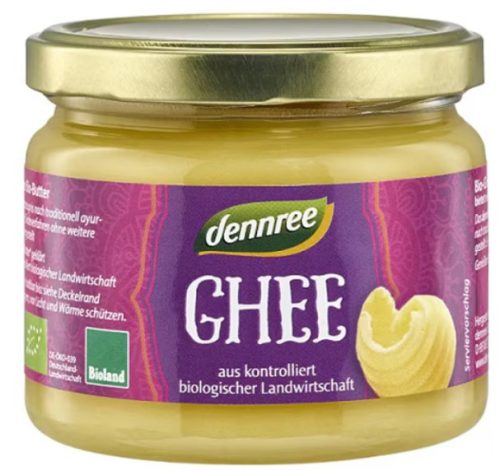 Ghee vaj, bio, Dennree (240g)