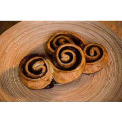 Mini kakaós csiga, bio, Piszke (180g) (4db/cs)