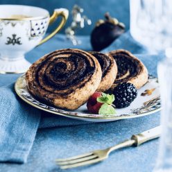 Kakaós csiga, fagyasztott, félkész, bio, Piszke (1000g)