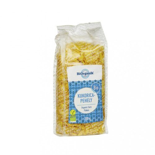 Kukoricapehely natúr, (corn flakes) cukormentes, bio, Biorganik (250g) 