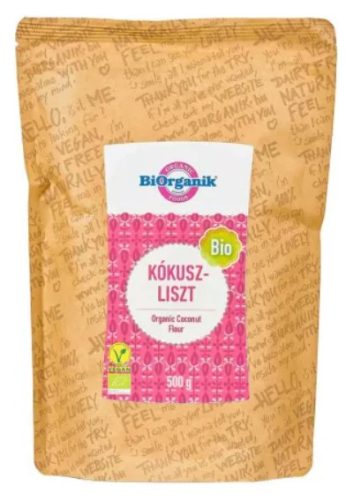 Kókuszliszt, bio, BiOrganik (500g)