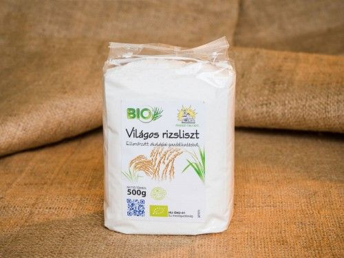 Világos rizsliszt, bio, Piszke (500g)