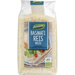 Basmati rizs, fehér, bio, Dennree (500g)