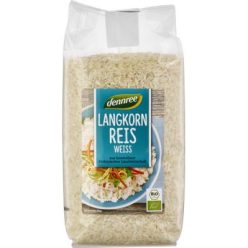 Hosszúszemű rizs, fehér, bio, Dennree (500g)