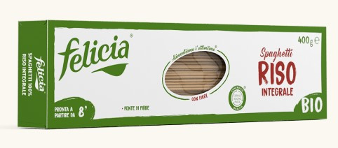 Rizstészta, spagetti, bio, gluténmentes, Felicia Bio (250g)