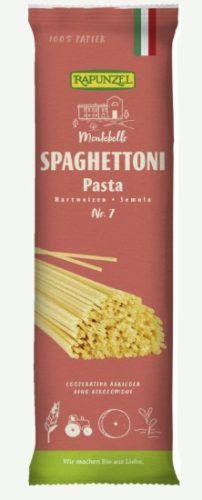 Spagetti, fehér durumdarás, bio, Rapunzel (500 g)