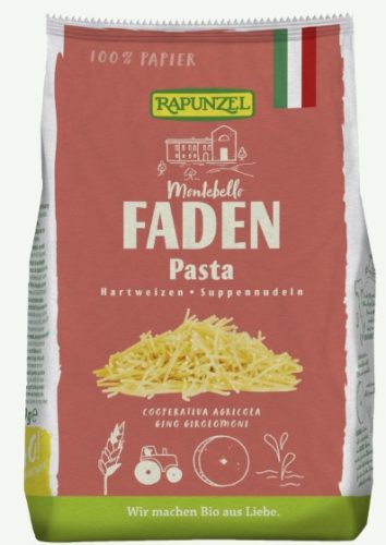 Cérnametélt durubúzából, bio, Rapunzel (250g)