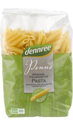 Penne durumbúzából, fehér, bio, Dennree (500g)