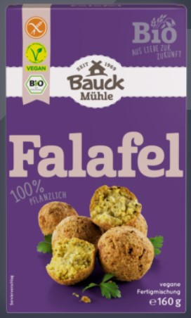 Falafel, gluténmentes, bio, Bohlsener Mühle (250g)