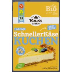   Sajttorta tészta keverék, gluténmentes, bio, Bauck Hog (485g)