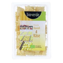Friss ravioli 4 sajttal, bio, Bio Verde (250g)