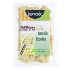   Friss ravioli rukkolával és ricottával, bio, Bio Verde (250g)