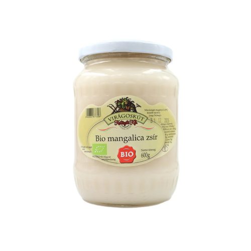 Mangalica zsír, bio, Virágoskút (600g) 