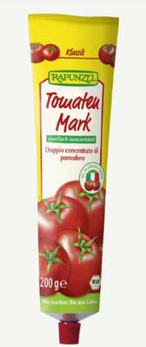 Paradicsompüré tubusban, bio, Rapunzel (200g)