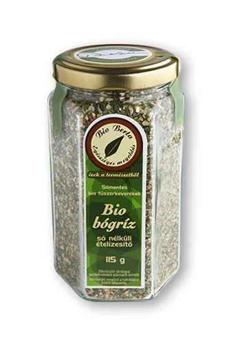 Bógríz - bio vegeta (fűszerkeverék só nélkül), bio, Bio Berta (115 g)