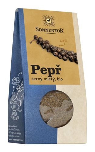 Feketebors őrölt, bio, Sonnentor (50g)