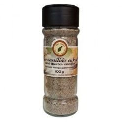   Vaníliás cukor szórófejes üvegben, valódi Bourbon vaníliával, bio, Bio Berta (100g)
