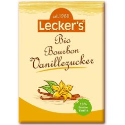 Bourbon vaníliás cukor, bio, Lecker's (2*8g)