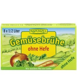 Zöldségleveskocka, eredeti, vegán, bio, Rapunzel (8db)