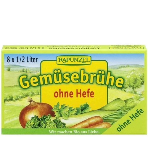 Zöldségleveskocka, eredeti, vegán, bio, Rapunzel (8db)