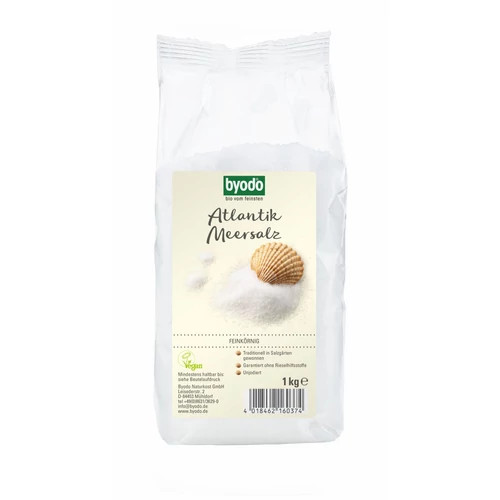 Atlanti tengeri só, őrölt, Byodo (1000 g)