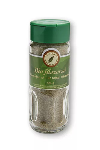 Himalája fűszersó 12 fajszi fűszerrel, szóróüvegben, bio, Bio Berta (95g)