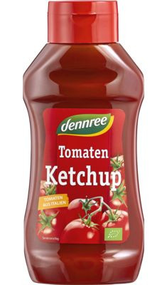 Paradicsomos ketchup flakonban, bio, Dennree (500ml)