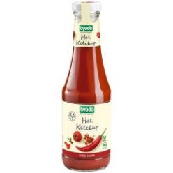 Ketchup, csípős, bio, Byodo (500 ml)