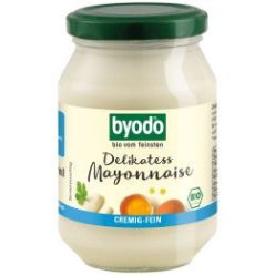 Majonéz, delikatess, üveges, bio, Byodo (250 ml)