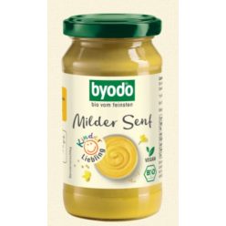 Mustár, gyermek, üveges, bio, Byodo (200 ml)